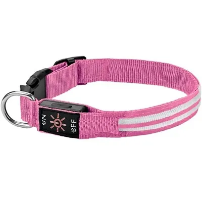 Collar LED per a gossos per a mascotes