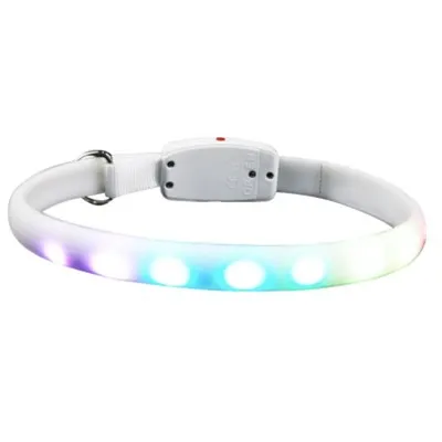 Collar LED impermeable per a gossos